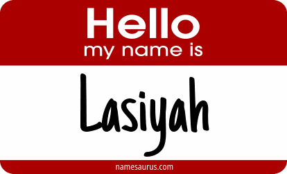 Hello my name is Lasiyah png download