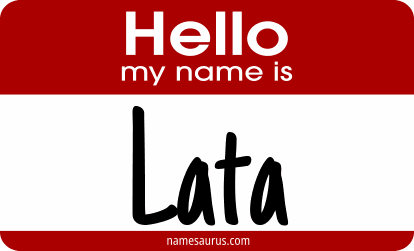 Hello my name is Lata png download