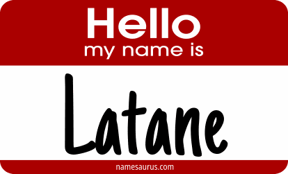 Hello my name is Latane png download