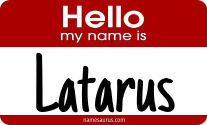 Hello my name is Latarus png download