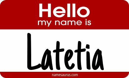 Hello my name is Latetia png download