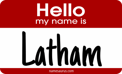 Hello my name is Latham png download