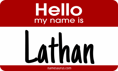 Hello my name is Lathan png download