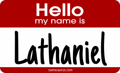 Hello my name is Lathaniel png download