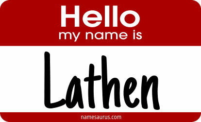 Hello my name is Lathen png download