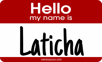 Hello my name is Laticha png download