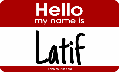 Hello my name is Latif png download