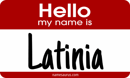 Hello my name is Latinia png download