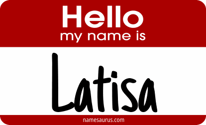 Hello my name is Latisa png download