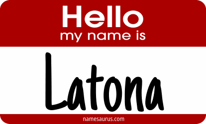 Hello my name is Latona png download