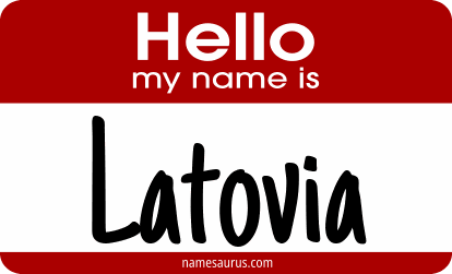 Hello my name is Latovia png download