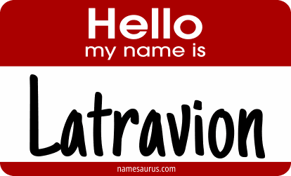 Hello my name is Latravion png download
