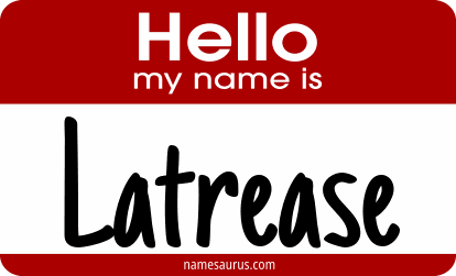 Hello my name is Latrease png download