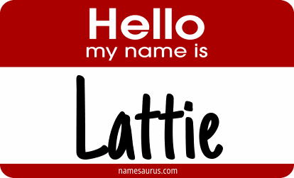 Hello my name is Lattie png download