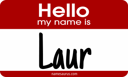 Hello my name is Laur png download