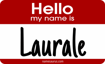 Hello my name is Laurale png download