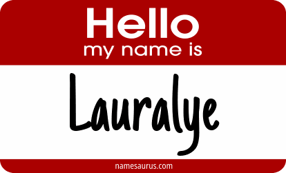 Hello my name is Lauralye png download
