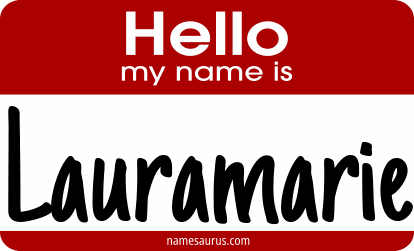 Hello my name is Lauramarie png download