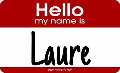 Hello my name is Laure png download