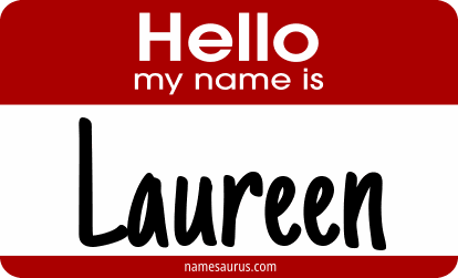 Hello my name is Laureen png download