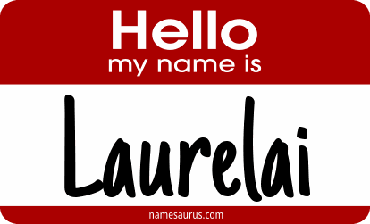 Hello my name is Laurelai png download