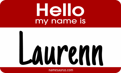 Hello my name is Laurenn png download