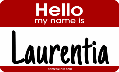 Hello my name is Laurentia png download