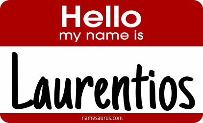 Hello my name is Laurentios png download