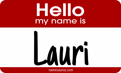 Hello my name is Lauri png download