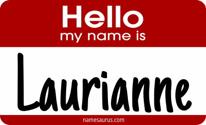 Hello my name is Laurianne png download