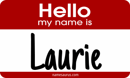 Hello my name is Laurie png download