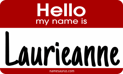 Hello my name is Laurieanne png download