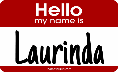 Hello my name is Laurinda png download