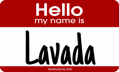 Hello my name is Lavada png download