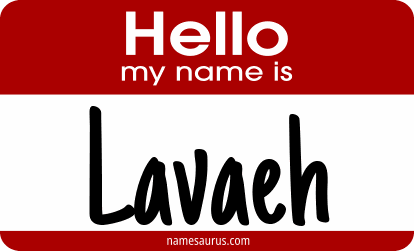 Hello my name is Lavaeh png download