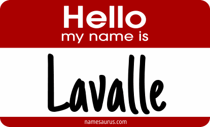 Hello my name is Lavalle png download