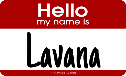 Hello my name is Lavana png download