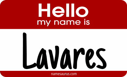 Hello my name is Lavares png download