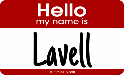 Hello my name is Lavell png download