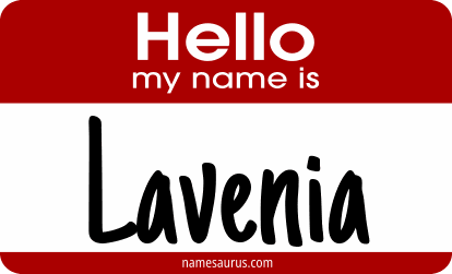 Hello my name is Lavenia png download