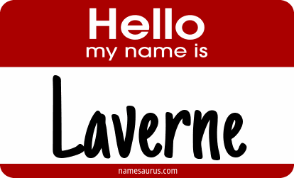 Hello my name is Laverne png download