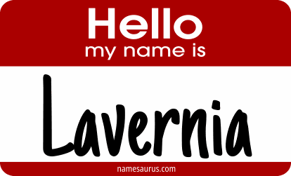 Hello my name is Lavernia png download
