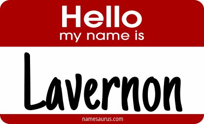 Hello my name is Lavernon png download
