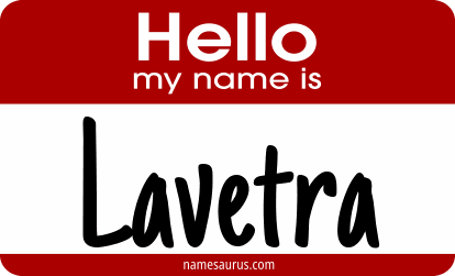 Hello my name is Lavetra png download