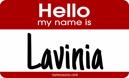 Hello my name is Lavinia png download