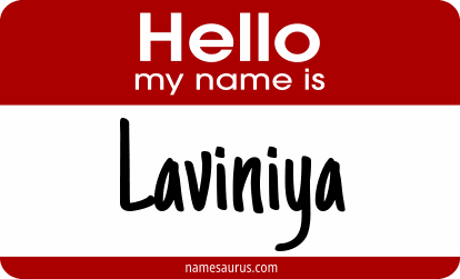 Hello my name is Laviniya png download