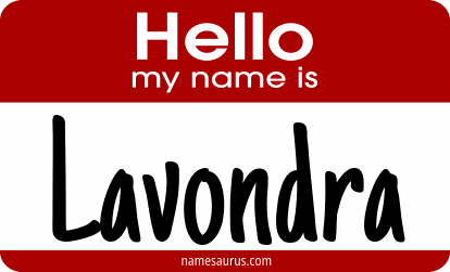 Hello my name is Lavondra png download