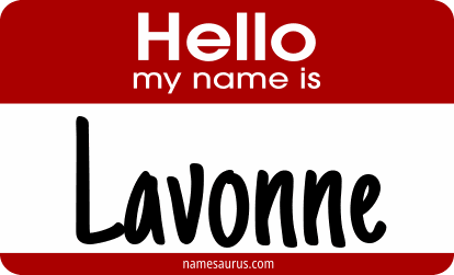 Hello my name is Lavonne png download