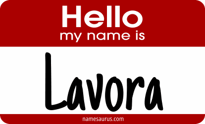 Hello my name is Lavora png download