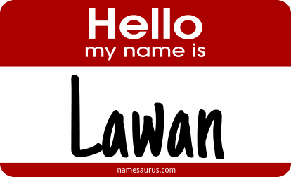 Hello my name is Lawan png download